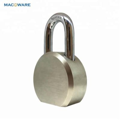 China Durable Hardware High Quality Security Durable Heavy Duty Round Solid Steel Lock Padlock for sale