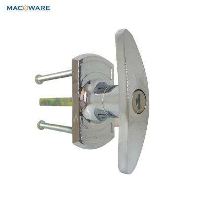 China Stronger Zinc Alloy Door Latch T Handle/Cabinet Door T-Handle Corrosion Resistance Garage T-Handle Lock for sale