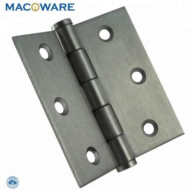 China High Security Door AISI 201 Stainless Steel 304 316 Without Ball Bearing Door Hinge End Hinge for sale