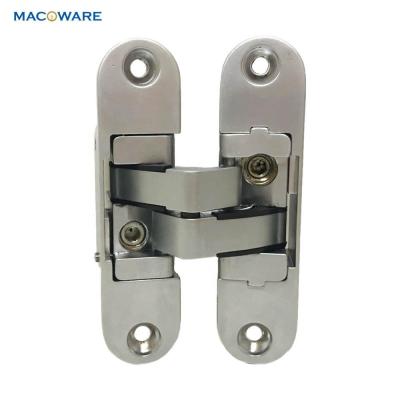 China Good Quality 180 Degree Security Zinc Alloy Heavy Duty Door Hidden Hinge for sale