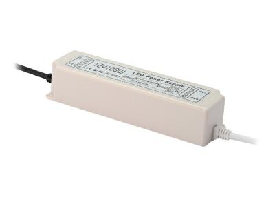 China 12VDC Plastic LED Strip Lighting Power Supply 84% Efficiency CE ROHS for sale