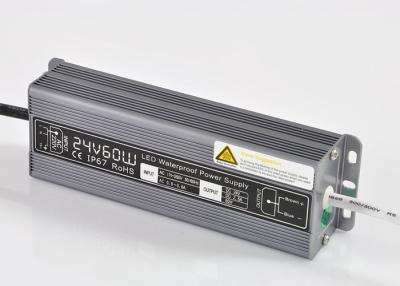 China 24VDC 60W LED Driver Power Supply IP67 for led lighting 2 years warranty for sale