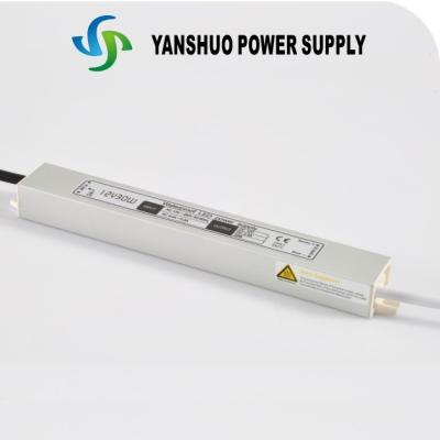 China AC - DC 12V White LED Power Supply 30W IP67 For LED Modules for sale