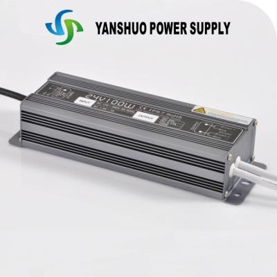 Китай Водитель СИД напряжения тока 100 w постоянн, DC 24V алюминия вел электропитание продается