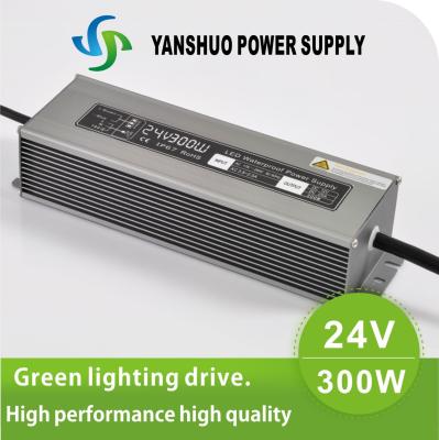 中国 IP67 12.5A 300 W の単一の出力切換えの電源 24V DC 販売のため