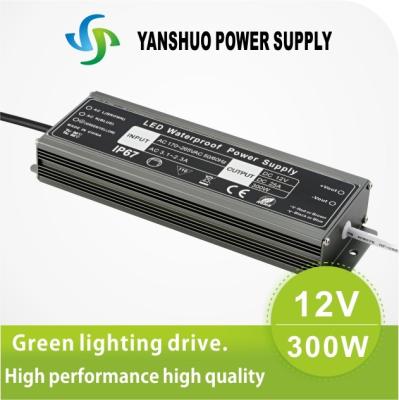 Китай Водитель 300W ультра тонкий напольная эффективность DC12V водить CV водоустойчивый/24V 88% продается