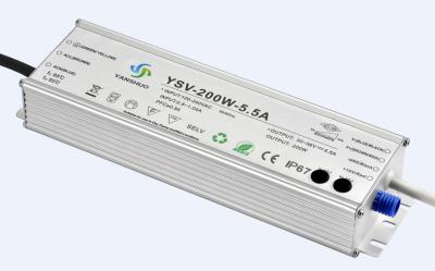 China PFC 0.95 200W Constant Current LED Driver 90-265v 100% aging test for sale