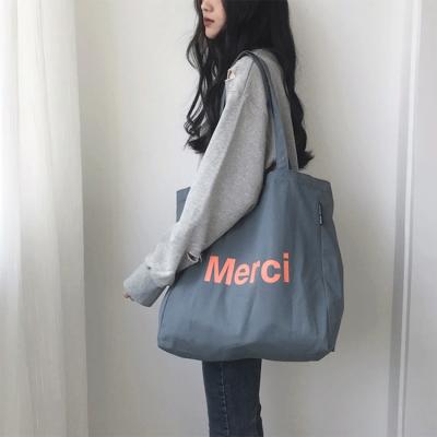 China Good Quality Canvas Handled Tote Bag With Custom Logo Wholesale Cheap Price Large for sale