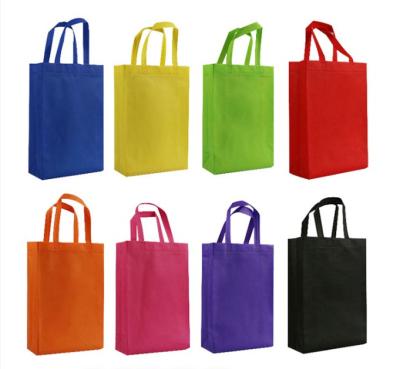 China Customized Reusable Reusable Tote Shopping Bag Recycled Eco Nonwoven Bag With Logo for sale