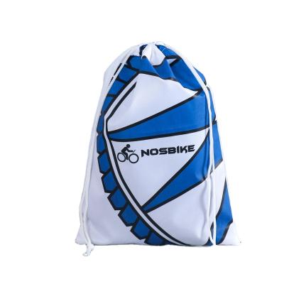 China Wholesale 210D Travel Bag Gym Sport Custom Logo Wholesale Logo Printed Polyester Nylon Custom Drawstring Bags for sale