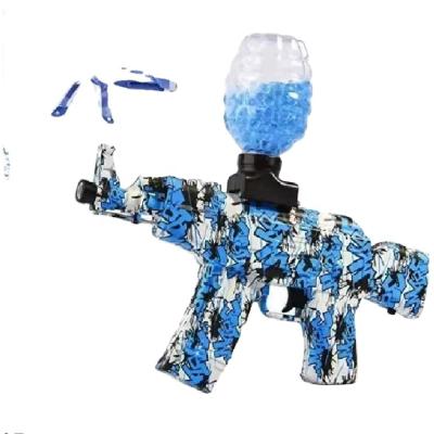 China 2 in 1 new design 2023 mode 2 in 1 Ak 47 head blaster gun dart foam gel blaster splatter M4 ball gun rechargeable electric gel spray gun 'water for sale