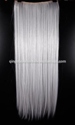 China Wholesale Fashion Silky Straight Top Stock Silver Gray Brazilian Hair Extensions Miami for sale