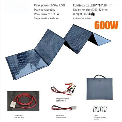 China Home Application Outdoor Portable Outdoor Sports 60 Watts Folding Solar Panel for sale