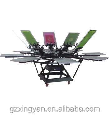 China Printing T-shirt Apparel Screen Printing Machine for sale