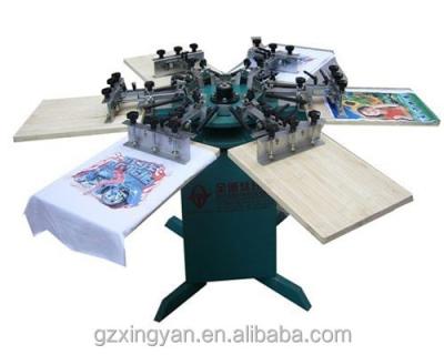 China New Printing T Shirt Screen Printing Machine T Shirt Printing Machine for sale