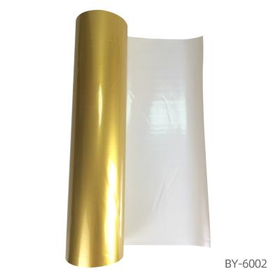 China Easy Cut Hot Sale Gold PU Vinyl 50*25m Size With Competitive Price For Heat Transfer for sale