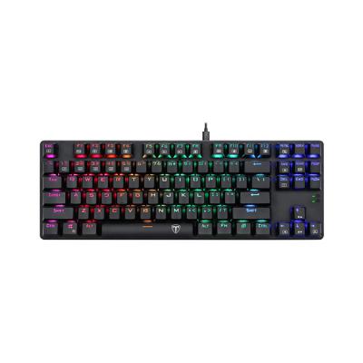 China Multimedia Keys Good Quality RGB Backlit Mechanical PC Gaming Keyboard for sale