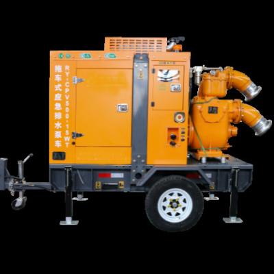 China Chinese commercial buildings supply self priming mobile diesel irrigation pump set portable farm pump for agricultural irrigation for sale