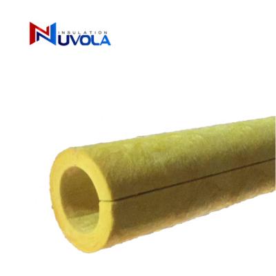 China Chilled Water Pipe Insulation Material Fiberglass Wool Pipe Pipe Insulation for sale