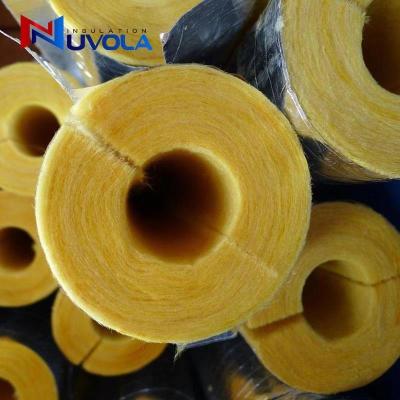 China High Density Aluminum Insulation Fiberglass Insulation Pipe With FSK Or ASJ Faith Pipe for sale