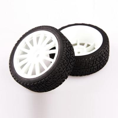 China Electric Toys ASSEMBLE 12mm TIRE SET Mounted/2pcs/SET LC Packing for sale