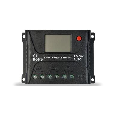 China MPPT solar panel 12V/24V battery regulator protection safe pwm solar charge controller charger controller for sale