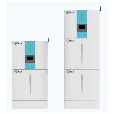 China 20kwh ESS storage remote control solar energy system with built-in storage inverter, charge controller and lithium battery for sale