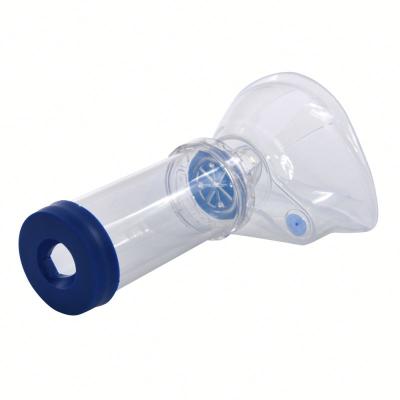 China Portable Transparent Medical PC Asthma Spacer Inhaler Spacer For Child for sale