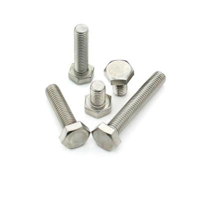 China M6 m8 din 933 steel hex head bolt 8.8 for sale