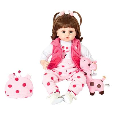 China Wholesale Dressing Changeable 18 Inch Soft Touch Girl Toy Baby Dolls - Realistic Reborn Baby Dolls Soft Body Silicone Dolls for sale