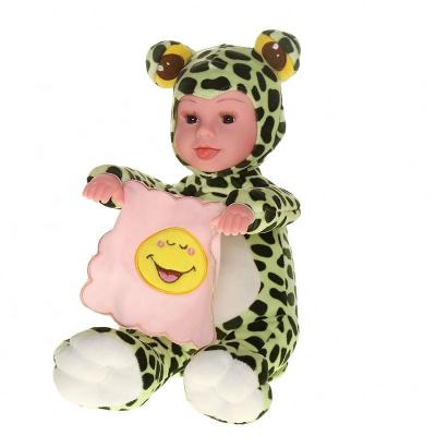 China 14 Inch Animal Electric Music Soft Touch Function Talking Cute Baby Dolls Changeable Look Dressing for sale