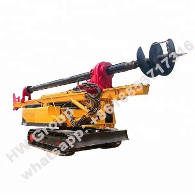 China Hydraulic Pile Drive Machine Crawler Rotary Drill Head Rotary Drilling Head Mine Drilling Rig for sale