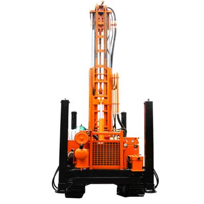 China energy & Mining factory selling 220m depth fast drilling rock boring pneumatic drilling rig for sale