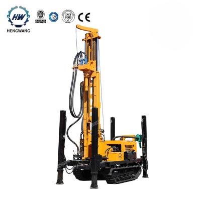 China energy & Mining HENGWANG HQZ220L air drilling rig factory supplier digger machine tracked pneumatic drilling rig for sale