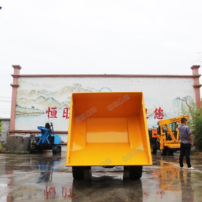 China Construction Mini Dumper Machine Tracked Agriculture Machine Mini M3 Wheel Dumper Loader 1.50 /1400 L for sale