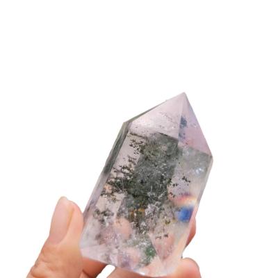 China Wholesale High Quality Natural Quartz Obelisk Healing Crystal Terminated Points Stone Tower Magic Wands for sale