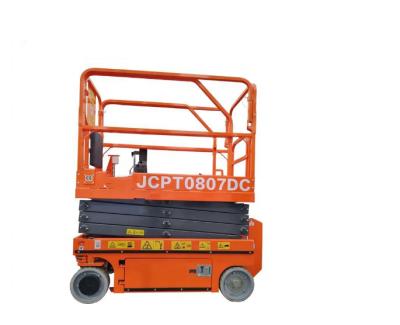 China Garment Shops 3.9m ZD-Cheap Hydraulic Scissor Drive Aerial Work Platform JCPT0607HD Warehouse Platform Lift For Sale for sale