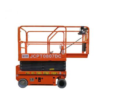 China Garment Shops 6m ZD-Cheap Hydraulic Scissor Drive Aerial Work Platform JCPT0808HD Warehouse Platform Lift For Sale for sale