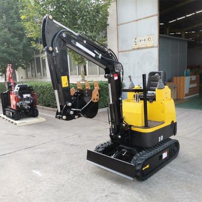 China Building Material Shops Hot Selling Cheap Home Use Manufacturer Extreme Digger Well Made Kv 10g Mini Excavator Electric 1 Ton Mini Crawler Type -1050kgs for sale