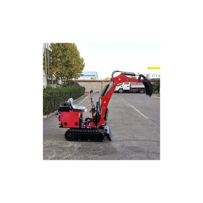 China Building Material Stores Best Selling Mini Excavator Chassis 720mm Small Excavator Width With 0.02 Cubic Buckets for sale