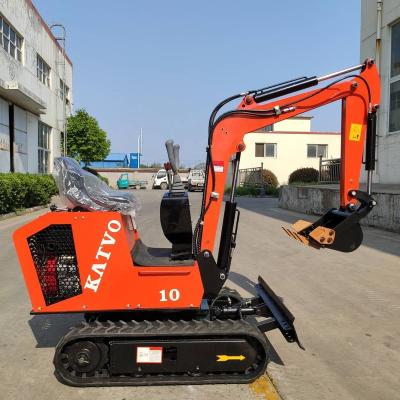 China Building Material Shops Mini Excavator Cheap Prices 1000kg 1 Ton Excavators Small Digger With CE EPA For Sale Bagger for sale