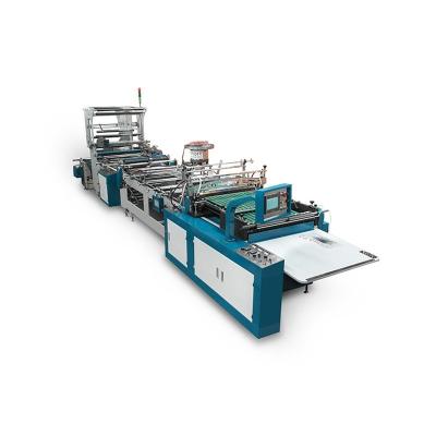 China Building Material Stores Manufacturer Well Made Heat Cutting Plastic Packaging Products Bag Making Machine for sale