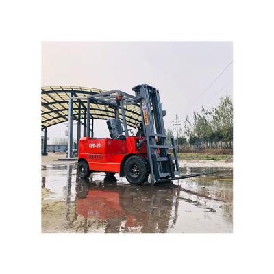 China Machinery Repair Shops Professional Production 2 Ton Forklift With Hand Brake Pure Electric Forklift for sale