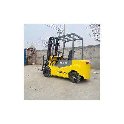 China Four Wheel Machinery Repair Shops Good Quality Fully Automatic Electric Forklift With 3000WBrushless Power Unit for sale