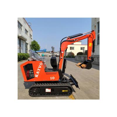 China Construction Material Shops Production Diesel Or Epa Professional Mini Excavator-800kgs Gasoline Engine Kv10 for sale