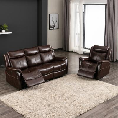 China Recliner Removable Leather Home Theater Extended Cover Sofa For Living Room Sofa for sale