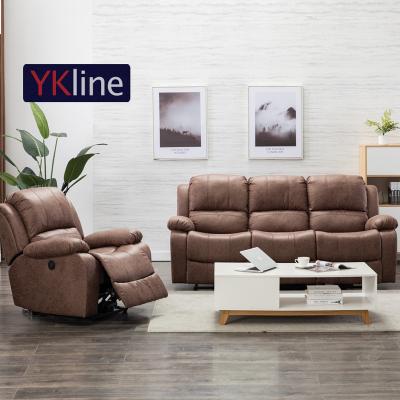 China (Other) Modern Recliner Adjustable Sofa Fabric for Living Room, Sofa Reclining Set for sale