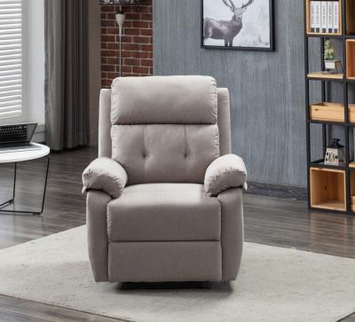 China Ykline New Product Reclining Manual Fabric Sofa Recliner Chair Silla Muebles for sale