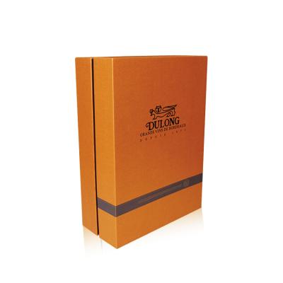 China Recycled Materials Customized Printing XT Packaging Group Developed Magnetic Luxury Wine Packaging Gift Box For US/EU/UK Market for sale