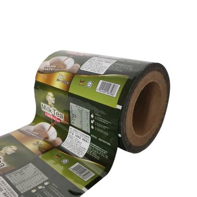 China Food Grade Aluminum Foil Pouch Packaging Customized Printing Laminated Film Roll For Coffee Stick Packaging By Shanghai Factory for sale